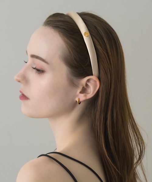 muku（ムク）の「KATYUSYA/SATIN（カチューシャ・レディース・アイボリー/ブラック/ブラウン・SMALL）」の11枚目の写真