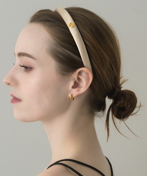 muku（ムク）の「KATYUSYA/SATIN（カチューシャ・レディース・アイボリー/ブラック/ブラウン・SMALL）」の13枚目の写真