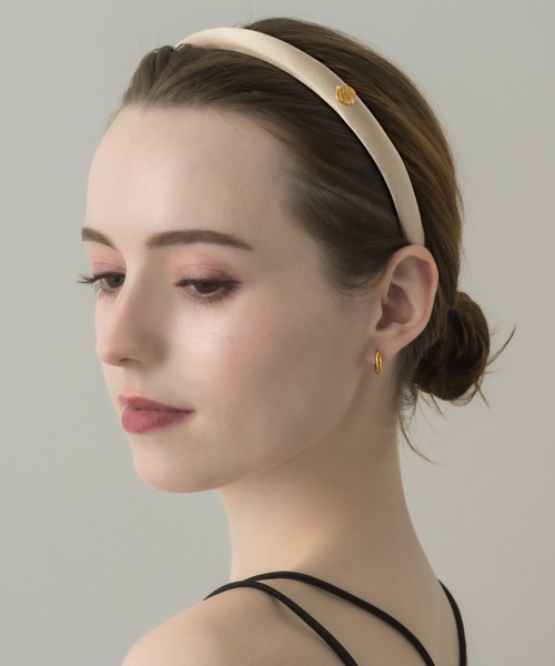 muku（ムク）の「KATYUSYA/SATIN（カチューシャ・レディース・アイボリー/ブラック/ブラウン・SMALL）」の17枚目の写真