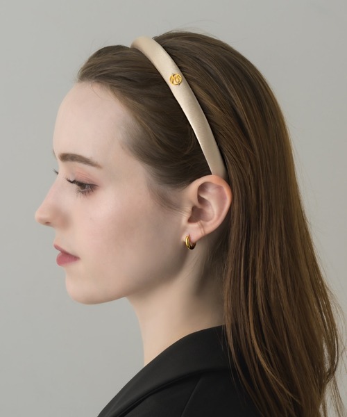 muku（ムク）の「KATYUSYA/SATIN（カチューシャ・レディース・アイボリー/ブラック/ブラウン・SMALL）」の20枚目の写真