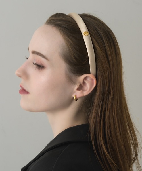 muku（ムク）の「KATYUSYA/SATIN（カチューシャ・レディース・アイボリー/ブラック/ブラウン・SMALL）」の19枚目の写真