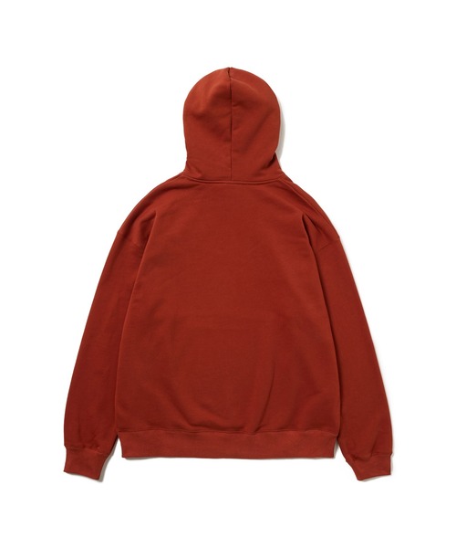 FIRST DOWN（ファーストダウン）の「プリント スウェット パーカ（パーカー・メンズ・グレー/チャコール/ダークオレンジ・M/L/XL）」の4枚目の写真