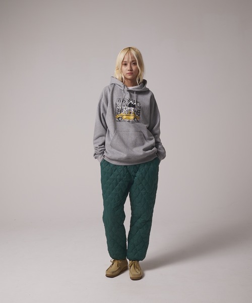 FIRST DOWN（ファーストダウン）の「プリント スウェット パーカ（パーカー・メンズ・グレー/チャコール/ダークオレンジ・M/L/XL）」の21枚目の写真