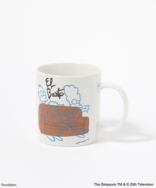 BAYFLOW（ベイフロー）の「【The Simpsons／BAYFLOW】マグカップ400ml（食器・レディース・ブラック/ホワイト・0）」の3枚目の写真