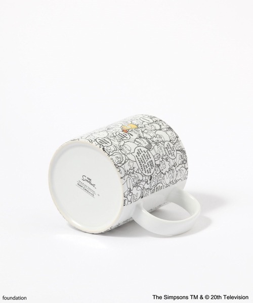 BAYFLOW（ベイフロー）の「【The Simpsons／BAYFLOW】マグカップ400ml（食器・レディース・ブラック/ホワイト・0）」の8枚目の写真