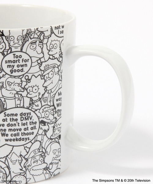 BAYFLOW（ベイフロー）の「【The Simpsons／BAYFLOW】マグカップ400ml（食器・レディース・ブラック/ホワイト・0）」の10枚目の写真