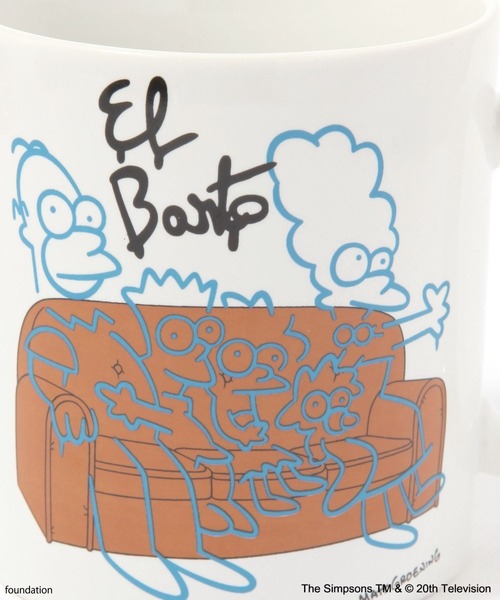 BAYFLOW（ベイフロー）の「【The Simpsons／BAYFLOW】マグカップ400ml（食器・レディース・ブラック/ホワイト・0）」の13枚目の写真