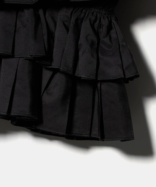 UNITED ARROWS（ユナイテッドアローズ）の「ギャザー マルチ ニット -ウォッシャブル-（ニット/セーター・レディース・オフホワイト/ブラック・FREE）」の16枚目の写真