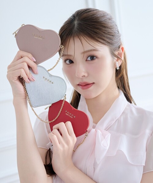 WISH IN HEART CHARM POUCH チャームポーチ WISH IN HEART CHARM POUCH チャームポーチ（ポーチ）｜TOCCA（トッカ