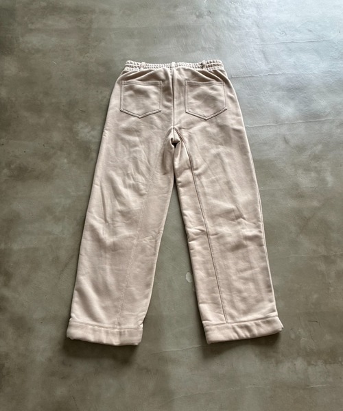 SHAGGIE（シャギー）の「【セットアップ】アジャストボタン付きタックラインスウェットパンツ（スウェットパンツ・レディース・ベージュ/グレー/ブラック・FREE）」の12枚目の写真