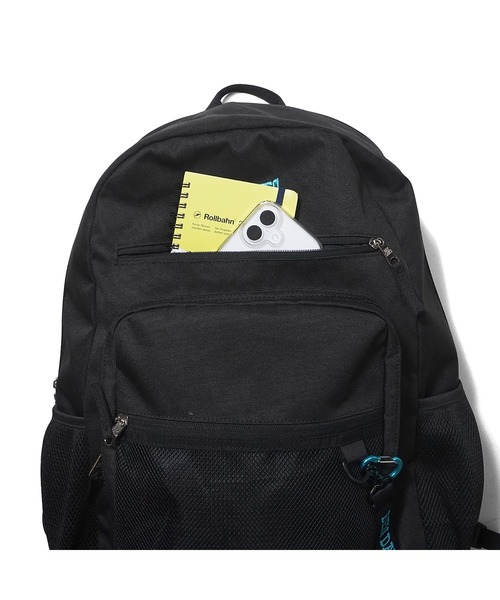 BEN DAVIS（ベンデイビス）の「《BEN DAVIS》EXPANDABLE DAYPACK（バックパック/リュック・メンズ・ブラック×ホワイト/ブラック×グリーン/ブラック×レッド・FREE）」の6枚目の写真