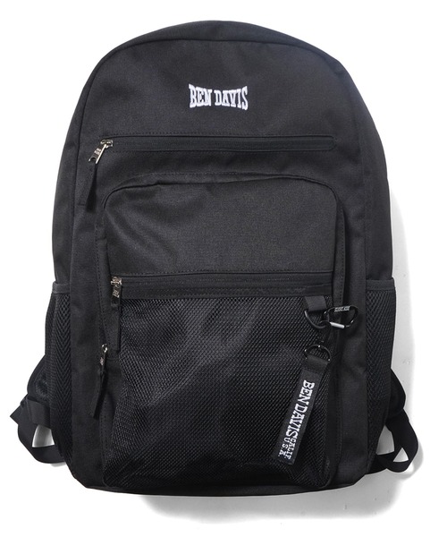 BEN DAVIS（ベンデイビス）の「《BEN DAVIS》EXPANDABLE DAYPACK（バックパック/リュック・メンズ・ブラック×ホワイト/ブラック×グリーン/ブラック×レッド・FREE）」の7枚目の写真