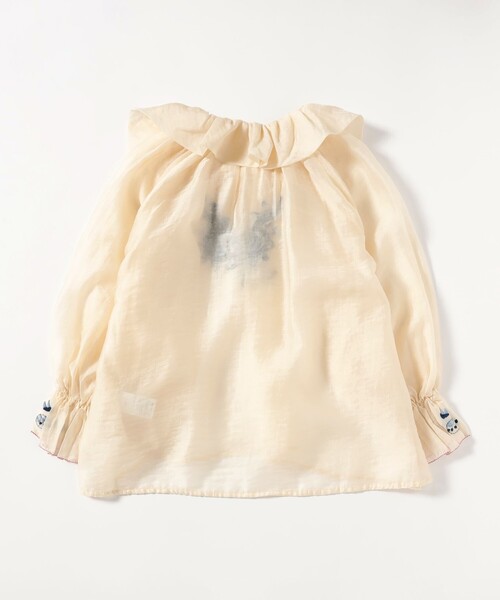 こども ビームス（コドモビームス）の「【別注】MARET / シアー ブラウス（120～130cm）（シャツ/ブラウス・キッズ・ホワイト系その他5・M(120-130㎝)）」の5枚目の写真