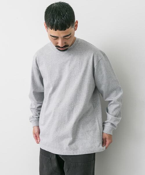 別注』HANES×DOORS BEEFY-T DOORS FIT LONG-SLEEVE（Tシャツ