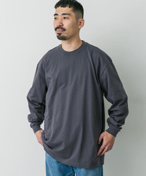 別注』HANES×DOORS BEEFY-T DOORS FIT LONG-SLEEVE（Tシャツ
