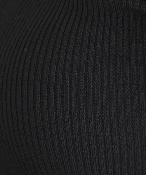 ASTORIA ODIER（アストリアオディール）の「レイヤード異素材パワショルニット（ニット/セーター・レディース・ブラウン/グレイッシュブルー/ブラック・MEDIUM）」の21枚目の写真