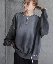 SERACE（セラス）の「【SERACE】Heavy weight vintage design gradation stitch sweat / ヘビーウェイトヴィンテージデザイングラデーションステッチスウェット（スウェット）」