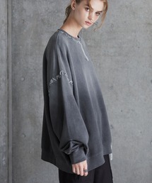 SERACE（セラス）の「【SERACE】Heavy weight vintage design gradation stitch sweat / ヘビーウェイトヴィンテージデザイングラデーションステッチスウェット（スウェット）」