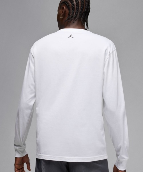 JORDAN BRAND（ジョーダンブランド）の「JORDAN BRAND M J BRAND PHOTO LS CREW / ジョーダン ブランド ジョーダン ブランド フォト L/S クルー / NIKE【SP】（Tシャツ/カットソー・メンズ・ブラック/ホワイト・M/S/XL/L/XXL）」の6枚目の写真