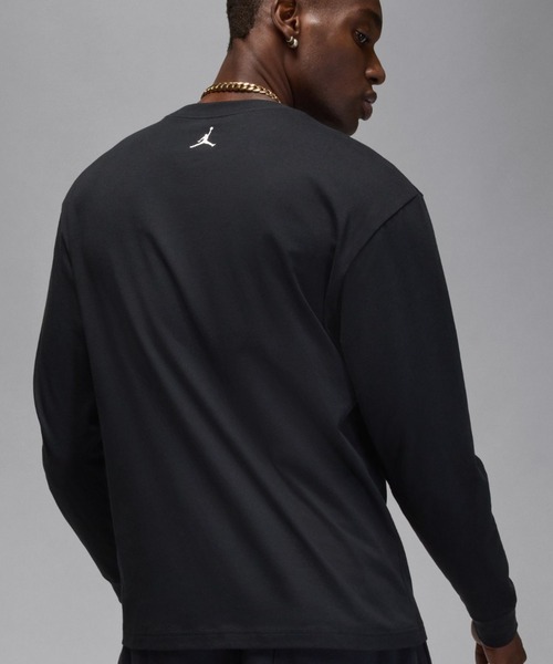 JORDAN BRAND（ジョーダンブランド）の「JORDAN BRAND M J BRAND PHOTO LS CREW / ジョーダン ブランド ジョーダン ブランド フォト L/S クルー / NIKE【SP】（Tシャツ/カットソー・メンズ・ブラック/ホワイト・M/S/XL/L/XXL）」の13枚目の写真