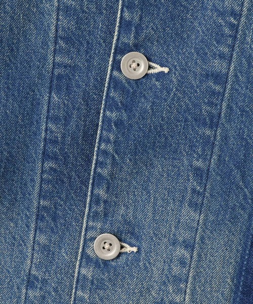 ADAM ET ROPE'（アダムエロペ）の「【サステナブル】デニム＆カツラギカバーオール（カバーオール・レディース・ライトグレー/ブルー系その他4・FREE）」の12枚目の写真