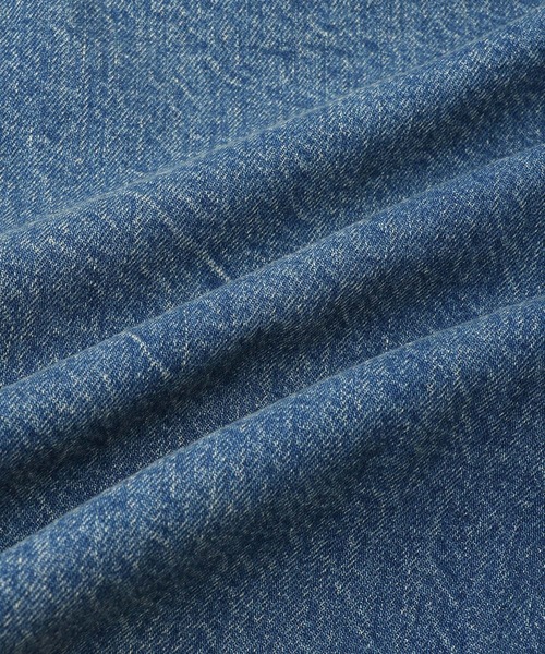 ADAM ET ROPE'（アダムエロペ）の「【サステナブル】デニム＆カツラギカバーオール（カバーオール・レディース・ライトグレー/ブルー系その他4・FREE）」の14枚目の写真