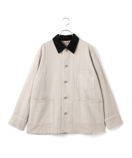 サステナブル】デニム＆カツラギカバーオール（カバーオール）｜ADAM