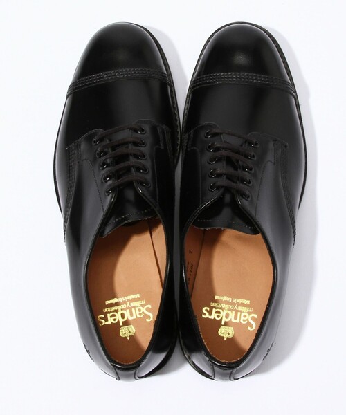 SANDERS ポリッシュドレザー キャップトゥシューズ（その他