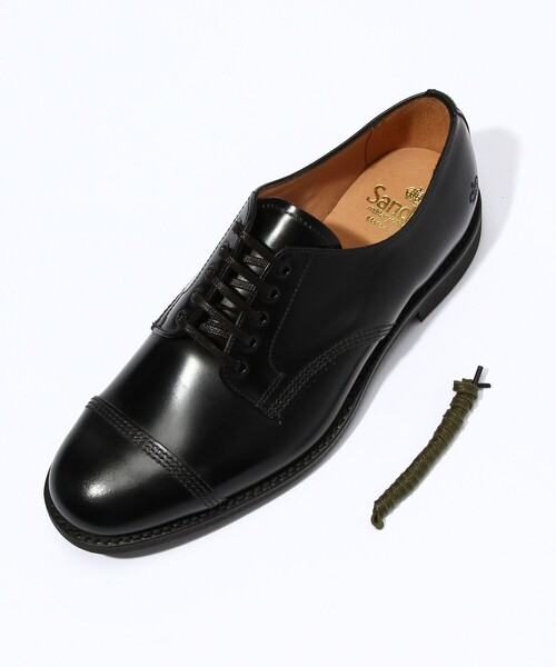 SANDERS ポリッシュドレザー キャップトゥシューズ（その他