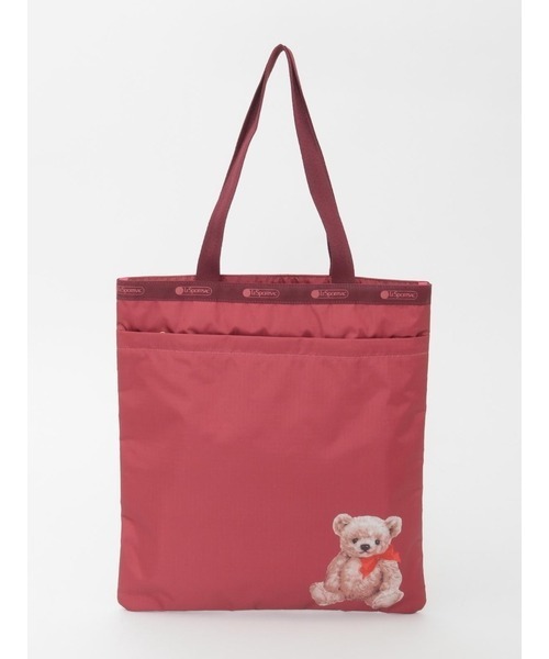 PH Tea Party Bear LARGE EMERALD TOTE（トートバッグ）｜PINK HOUSE