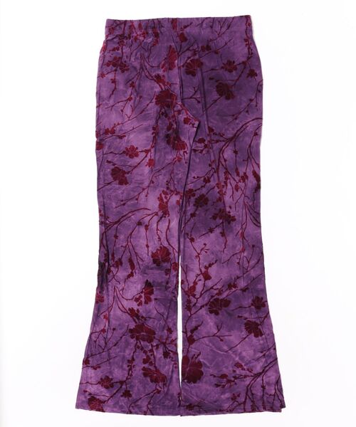Desigual(デシグアル)の「テクスチャーフレアパンツ(その他パンツ・レディース・レッド・XS/S/M/L/XL)」の2枚目の写真