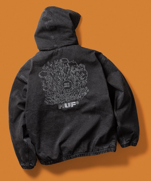 WHAT A JUNGLE DENIM WORK JACKET（ブルゾン）｜HUF（ハフ）の