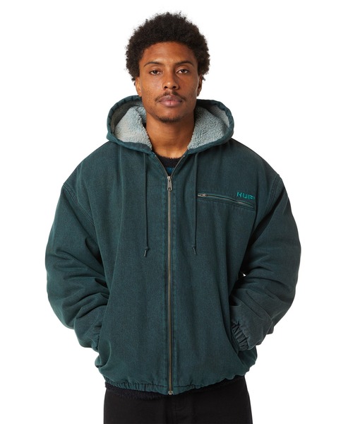 ジャケット・アウター HUF WHAT A JUNGLE DENIM WORK JACKET WHAT A JUNGLE DENIM WORK JACKET（ブルゾン）｜HUF（ハフ）の