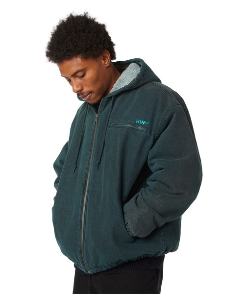 ジャケット・アウター HUF WHAT A JUNGLE DENIM WORK JACKET WHAT A JUNGLE DENIM WORK JACKET（ブルゾン）｜HUF（ハフ）の
