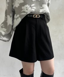 Thevon | タックハーフパンツ(その他パンツ)