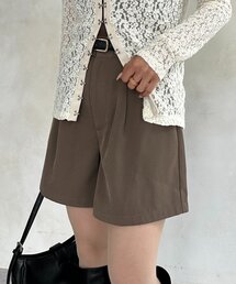 Thevon | タックハーフパンツ(その他パンツ)