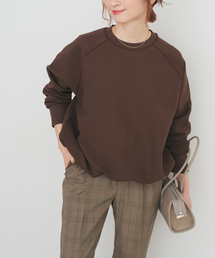 【オシャレ⭐SPICK AND SPAN 】ブラウン　カットソー Spick & Span｜スピック アンド スパンのTシャツ/カットソー（ブラウン