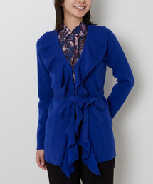 【NARACAMICIE】フリルカーディガン