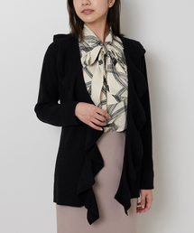 【NARACAMICIE】フリルカーディガン