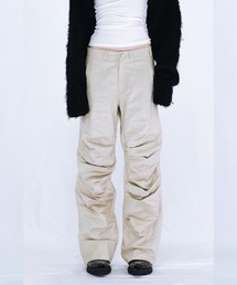 ♪viavanda パンツ VIAVANDA ジーンズ デニム デニムパンツ BLEACH WIDE DENIM