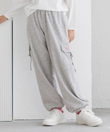 coca(coca) | 【WEB限定セール】キッズ 刺繍スウェットカーゴパンツ(スウェットパンツ)