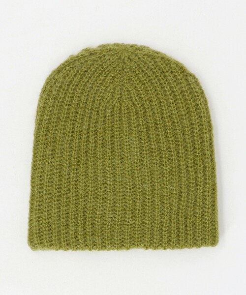 BEAUTY&YOUTH UNITED ARROWS（ビューティーアンドユースユナイテッドアローズ）の「カラー ニットキャップ/オリーブ（ニットキャップ/ビーニー・レディース・オリーブ・FREE）」の4枚目の写真