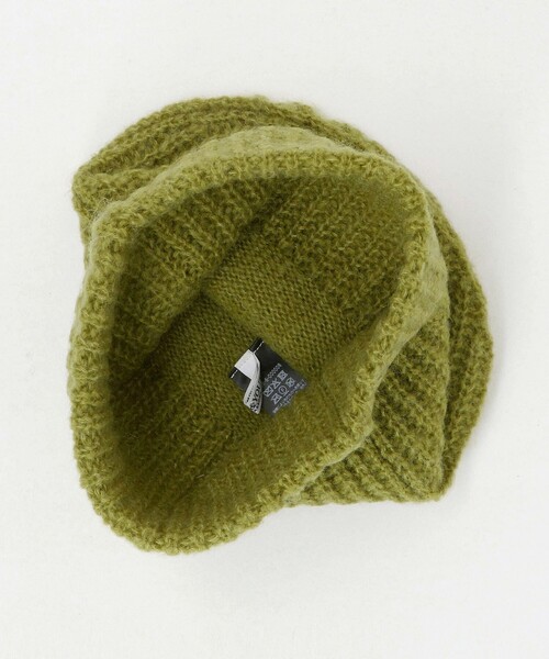 BEAUTY&YOUTH UNITED ARROWS（ビューティーアンドユースユナイテッドアローズ）の「カラー ニットキャップ/オリーブ（ニットキャップ/ビーニー・レディース・オリーブ・FREE）」の6枚目の写真