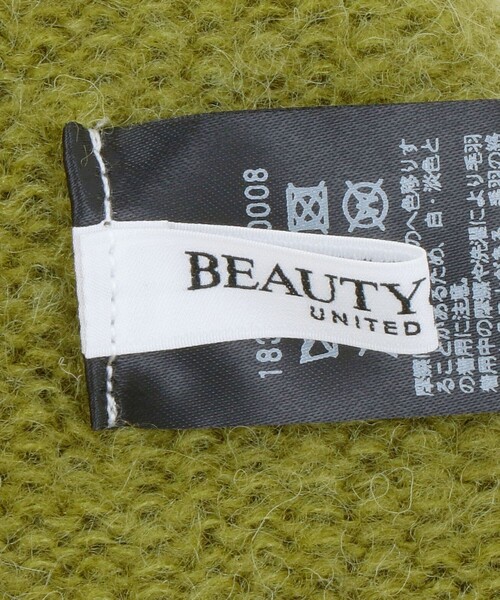 BEAUTY&YOUTH UNITED ARROWS（ビューティーアンドユースユナイテッドアローズ）の「カラー ニットキャップ/オリーブ（ニットキャップ/ビーニー・レディース・オリーブ・FREE）」の8枚目の写真