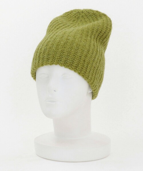 BEAUTY&YOUTH UNITED ARROWS（ビューティーアンドユースユナイテッドアローズ）の「カラー ニットキャップ/オリーブ（ニットキャップ/ビーニー・レディース・オリーブ・FREE）」の9枚目の写真