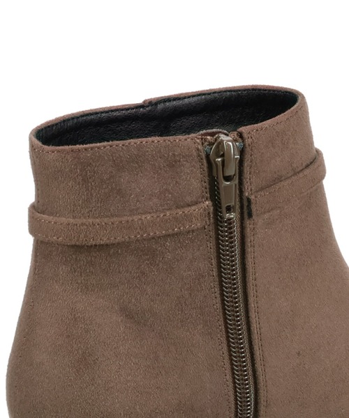 WA ORiental TRaffic（ダブルエーオリエンタルトラフィック）の「ビット モチーフ ショートブーツ /52403（ブーツ・レディース・ブラウン/ブラック/グレー・S/M/L/LL）」の8枚目の写真