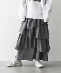 GARAGE OF GOOD CLOTHING | ムジランダムティアードフリルスカート(スカート)