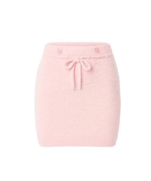 JilLA(ジルア)の「【2点セット】Ribbon Knit Camisole Ensemble / リボンニットキャミソールアンサンブル(ニット/セーター・レディース・ピンク/ブラック/グレー・FREE)」の11枚目の写真