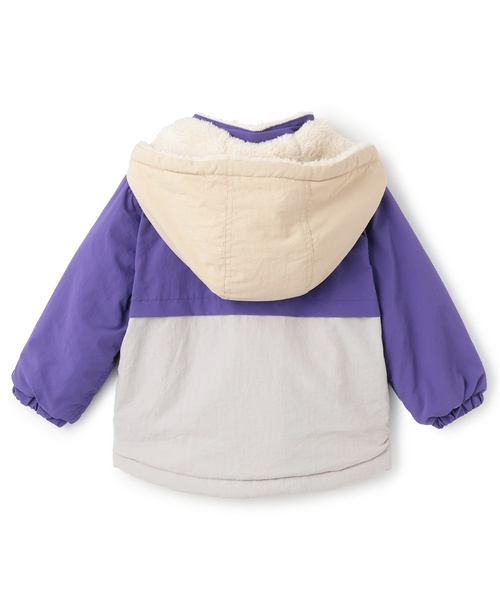 petit main（プティマイン）の「【洗える】リバーシブル切替ブルゾン（ブルゾン・キッズ・ブルー/パープル/ネイビー/レッド・110cm/90cm/100cm/120cm/130cm/80ｃｍ）」の14枚目の写真