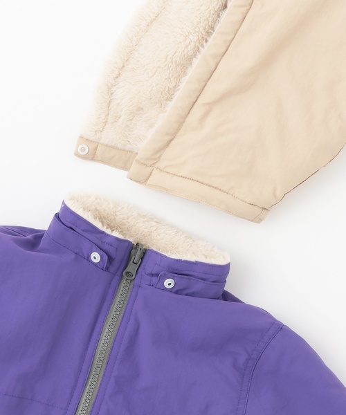 petit main（プティマイン）の「【洗える】リバーシブル切替ブルゾン（ブルゾン・キッズ・ブルー/パープル/ネイビー/レッド・110cm/90cm/100cm/120cm/130cm/80ｃｍ）」の18枚目の写真